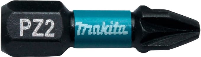 Makita B-63644 Impact Black Impact Screwdriver Bit - 2 Pieces