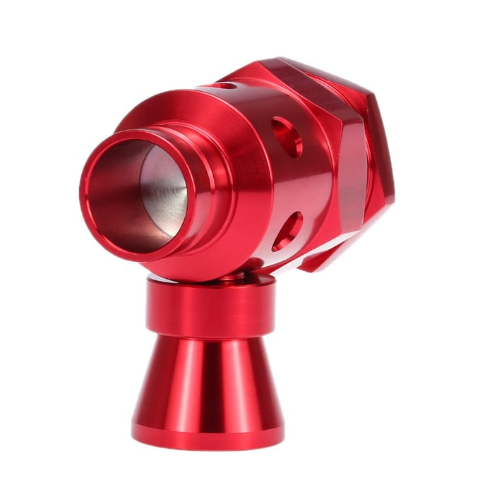 Universele 25mm Aluminium Turbo Blow Off Valve Bov met Fluittoon Verstelbaar & Hoge Prestaties black