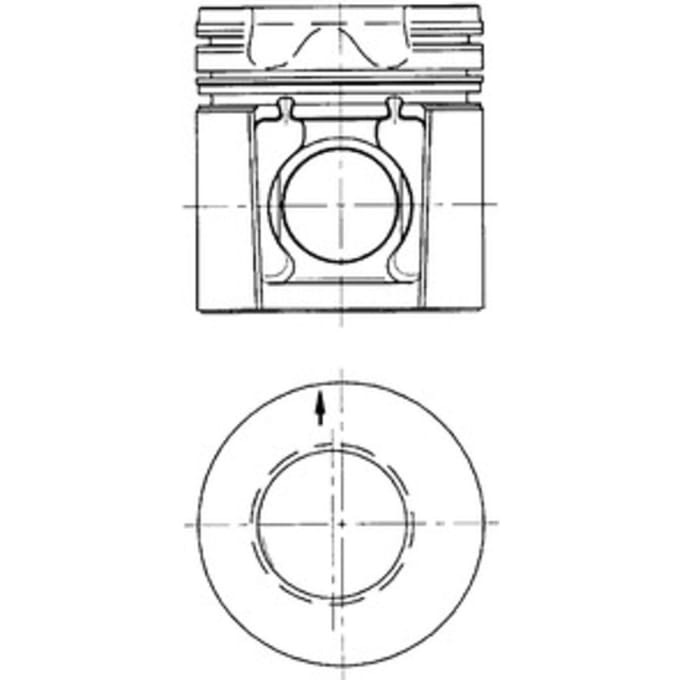 Zuiger KOLBENSCHMIDT 40234610
