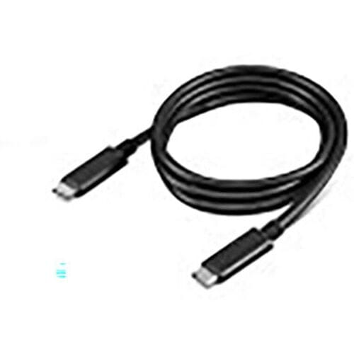Lenovo 4X90U90619 USB-kabel USB 3.2 Gen1 USB-C stekker, USB-C stekker 1.00 m Meerdere kleuren 4K UHD