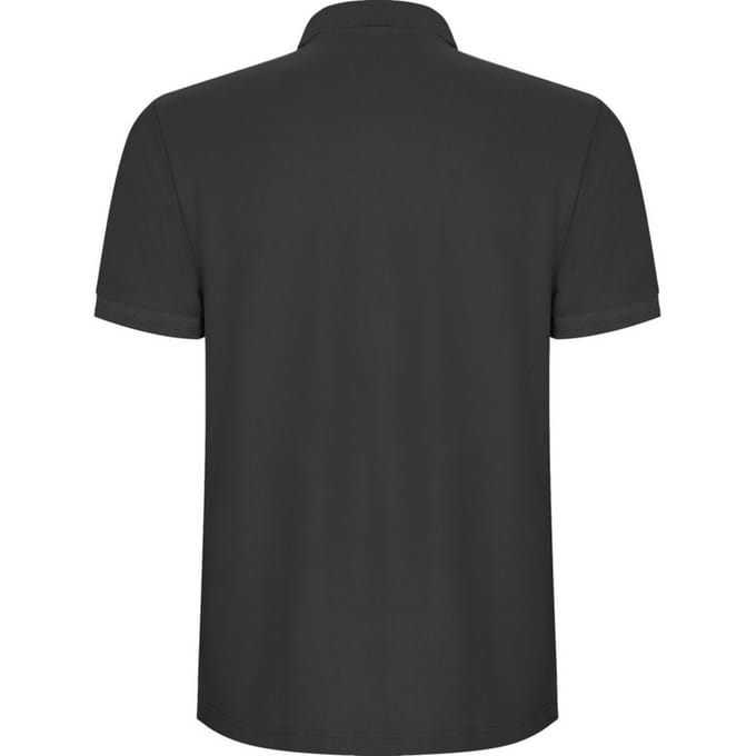 Roly Heren Pegaso Premium Effen Polo Shirt (Donker lood)