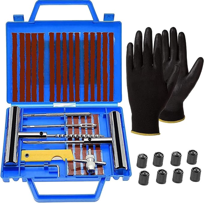 CRLYN® Proppenset - Autobanden Reparatie Set - Autobanden Pomp