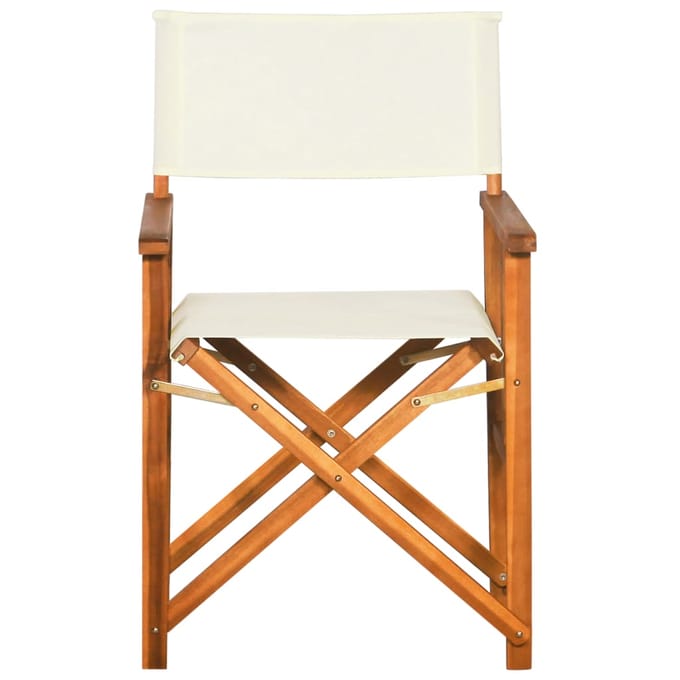 vidaXL - Regisseursstoelen - 2 - st - massief - acaciahout