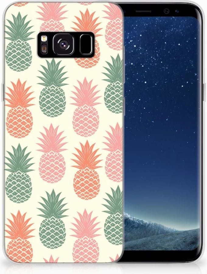 Samsung Galaxy S8 Siliconen Case Ananas