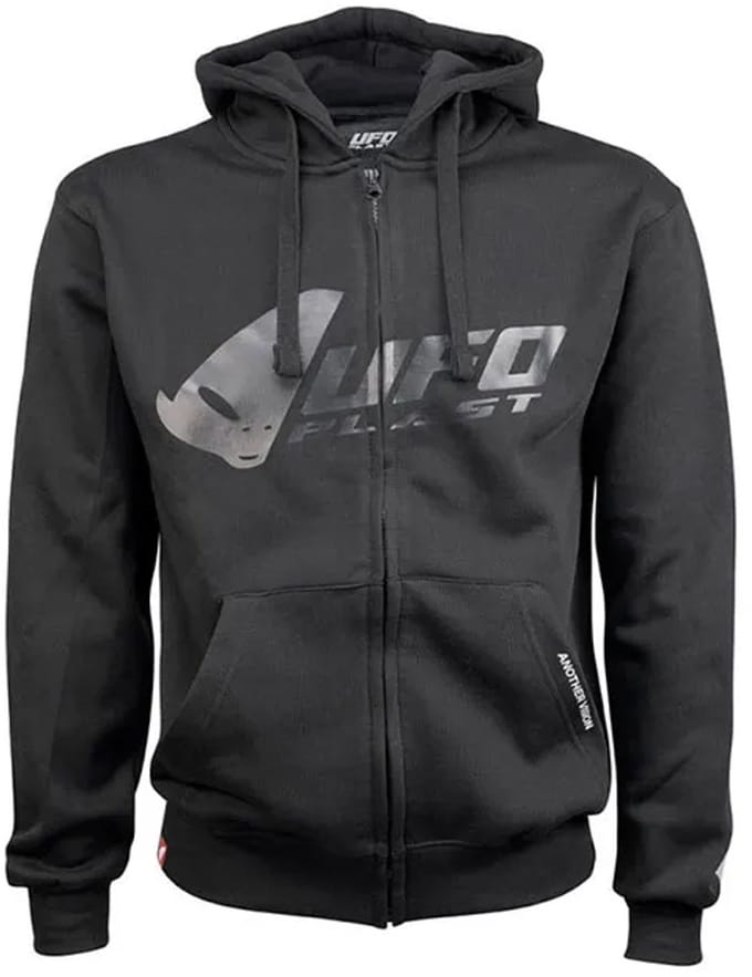 Ufo Free Time Sweatshirt Met Rits Grijs L