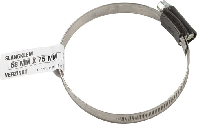 Deltafix slangklem metaal verzinkt 58 mm x 75 mm 1 st.