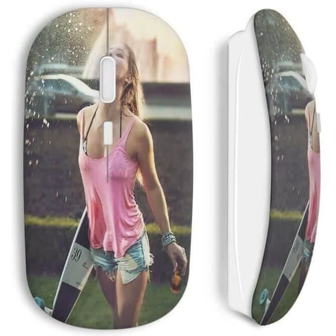 Souris Sexy Girl Skate Sans Fil