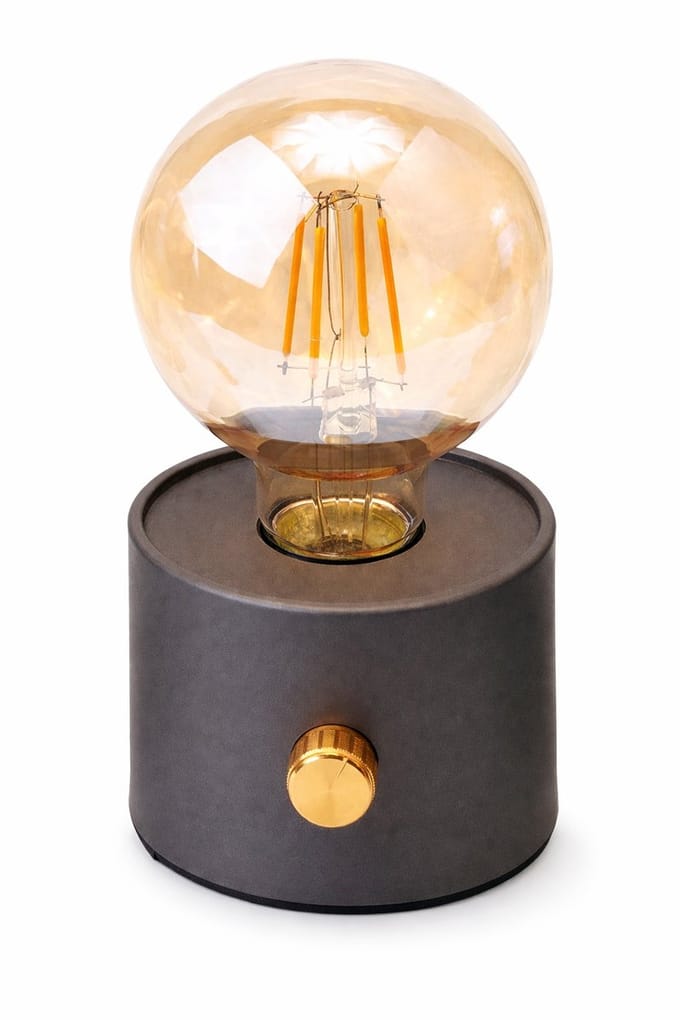 Tafellamp Oplaadbaar - Campinglamp - Retro - Dimbaar - Wolfraamdraad