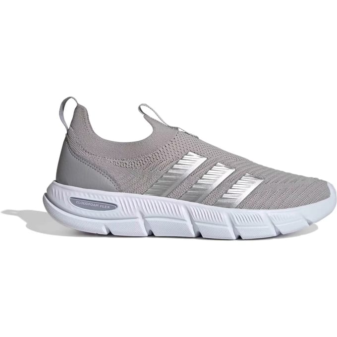 Adidas CLOUDFOAM FLEX - SOCK damessneaker Wide HQ4946 grijs