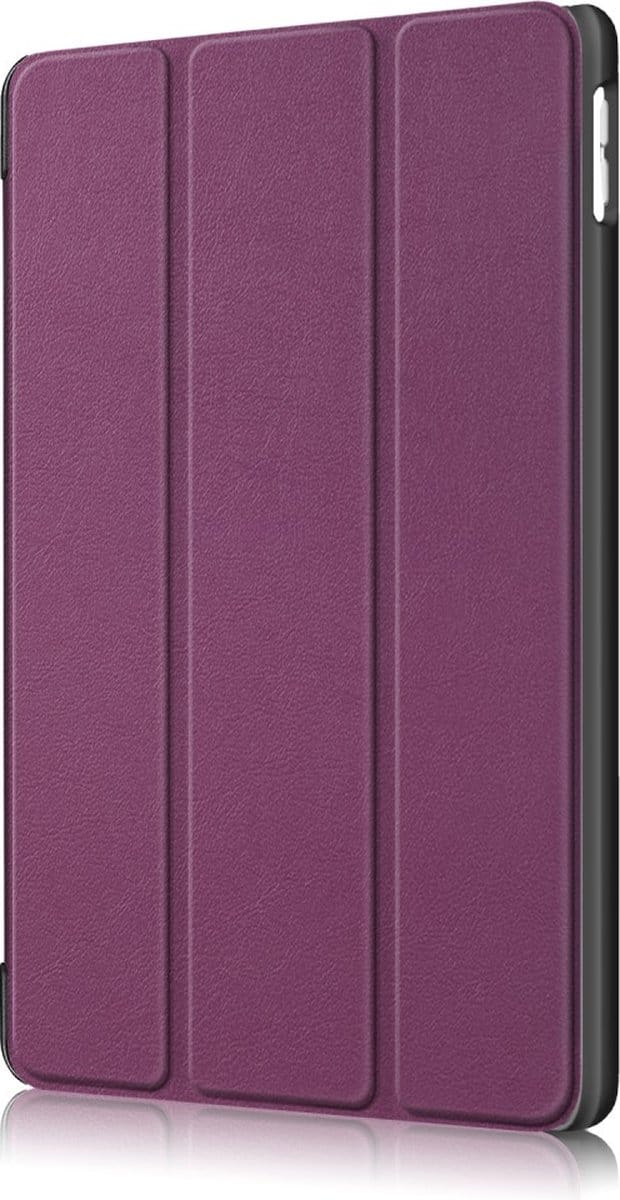 Arara Hoes Geschikt voor iPad Air 4 (2020) 10.9 inch Tri-Fold bookcase - Paars