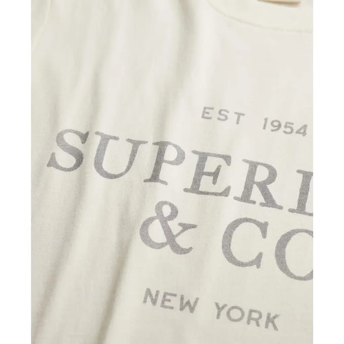 Superdry - Luxe Casual Relaxed T-shirt - Dames - T-shirts