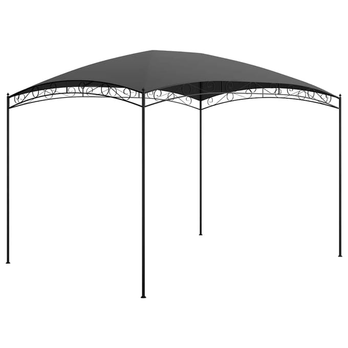 vidaXL - Prieel - 180 - g/m² - 3x4x2,65 - m - antraciet