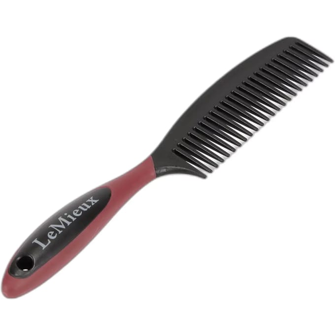 LeMieux Mane Comb Zwart/Rood
