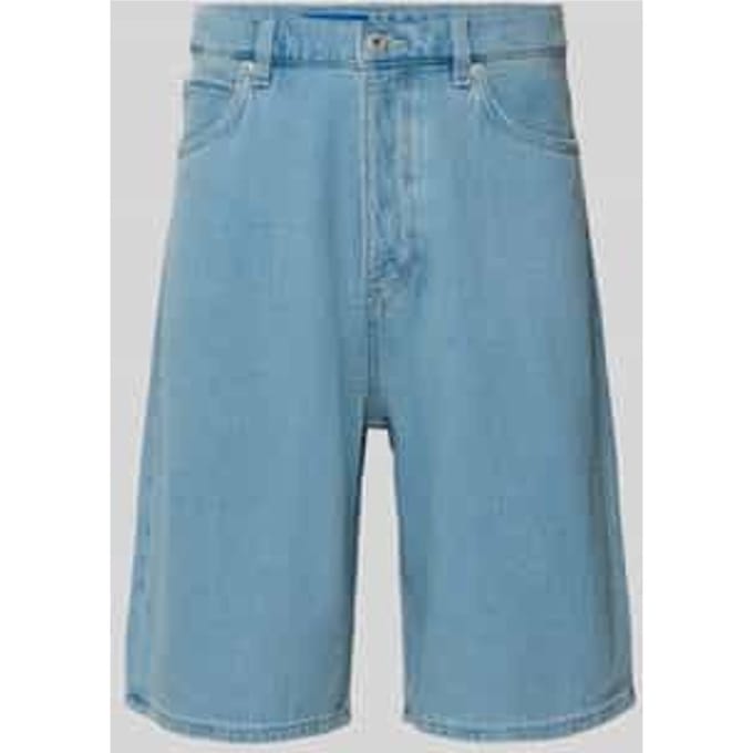 Loose fit korte jeans van puur katoen model 'MASON'