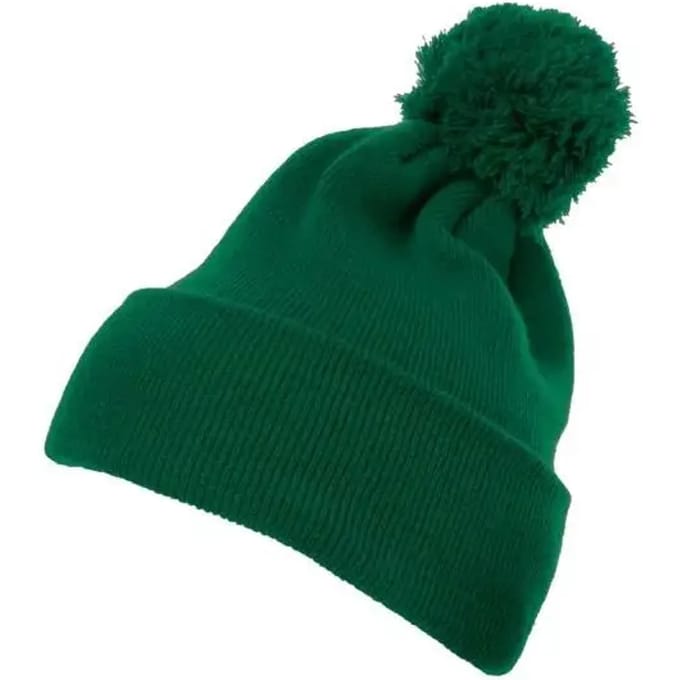 Flexfit Muts met omgeslagen rand en pompon, van het merkit