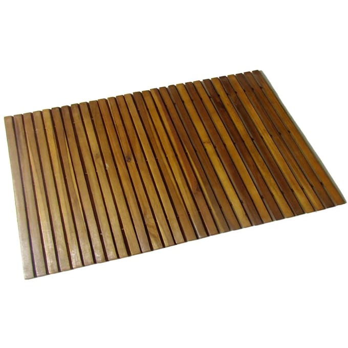 vidaXL - Badmat - 80x50 - cm - acaciahout
