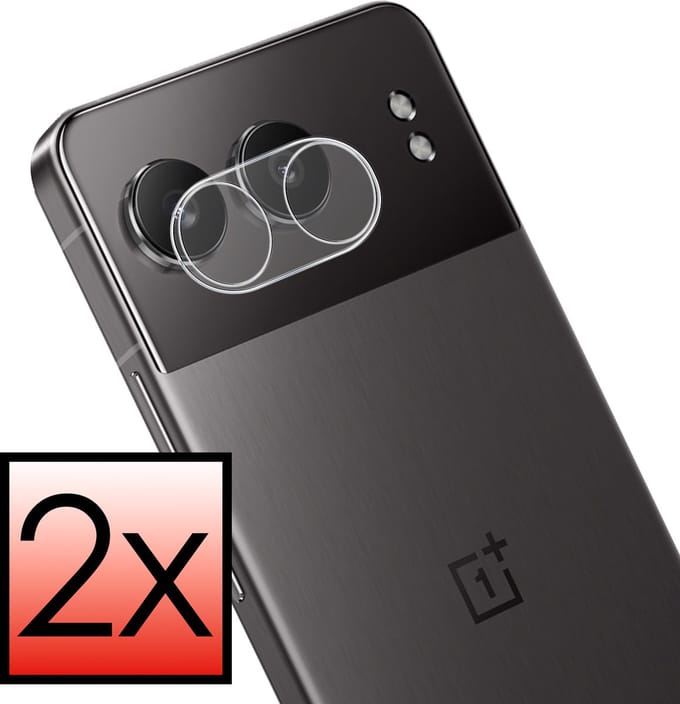 Screenprotector Geschikt voor Oneplus Nord 4 Camera Screenprotector Gehard Glas - Screenprotector Geschikt voor Oneplus Nord 4 Screenprotector Camera Tempered Glass - 2 PACK