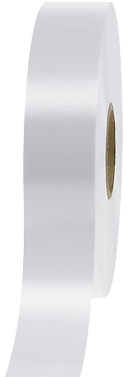 Krullint 30mm 100m wit