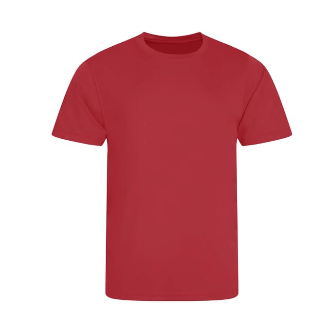 Herensportshirt 'Cool Smooth' Fire Red - XXL