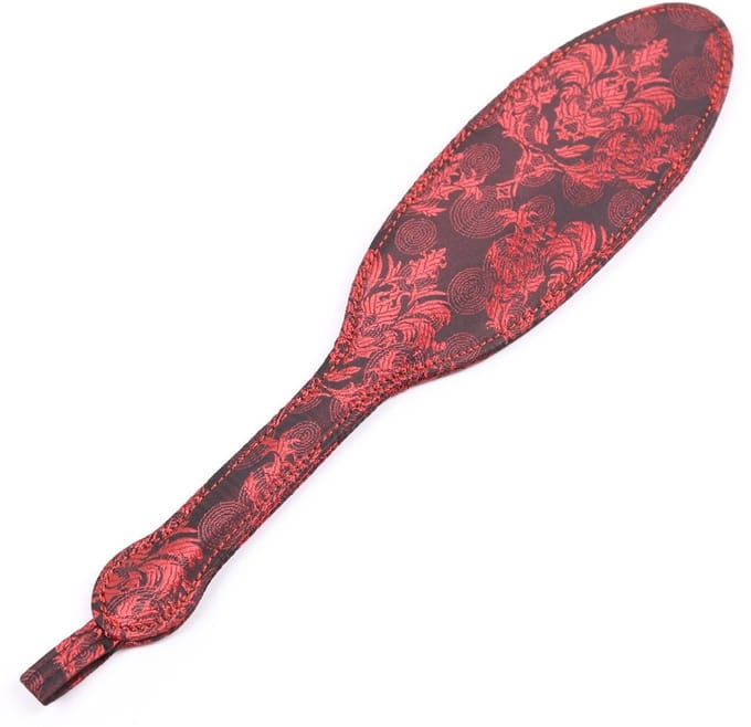 Smart Moves - Ovalen Paddle - Brokaat - 35 cm - Rood