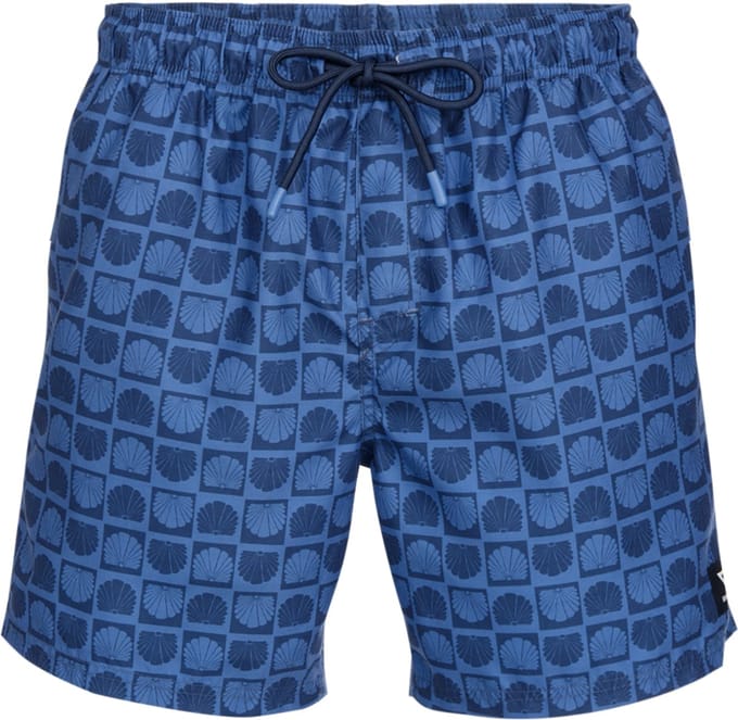 Brunotti - Cester-Mini - Zwembroek Indigo Blue - Heren - 100% Recycled - 4-Way Stretch - Sneldrogend - M