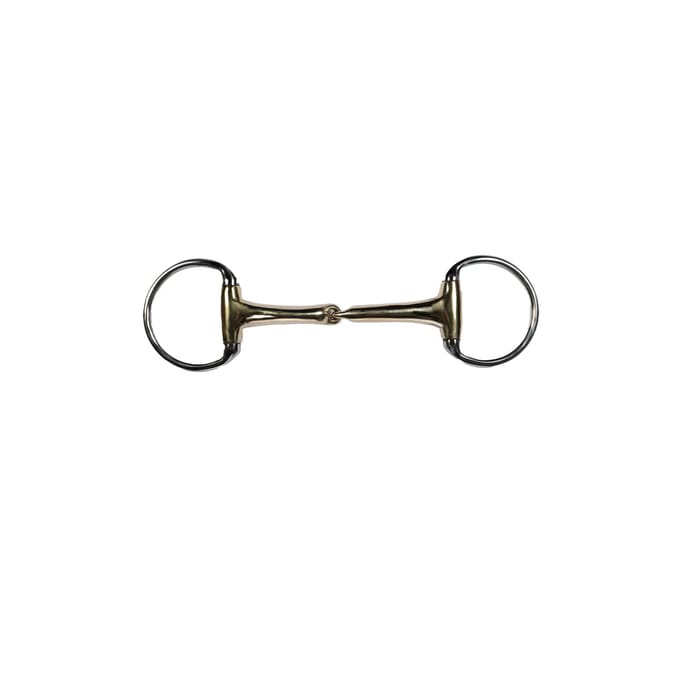 Olijfbit voor paarden HKM Soft Contact 14 mm
