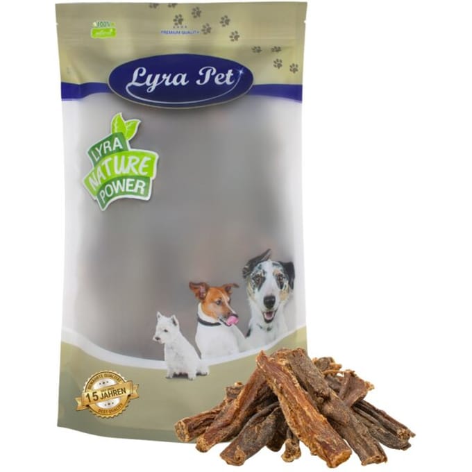 1 kg Lyra Pet® beef jerky