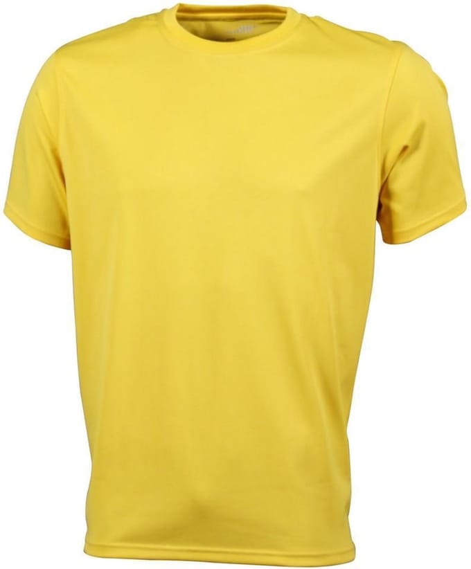 Daiber - Heren Active T-Shirt (Lichtgeel)