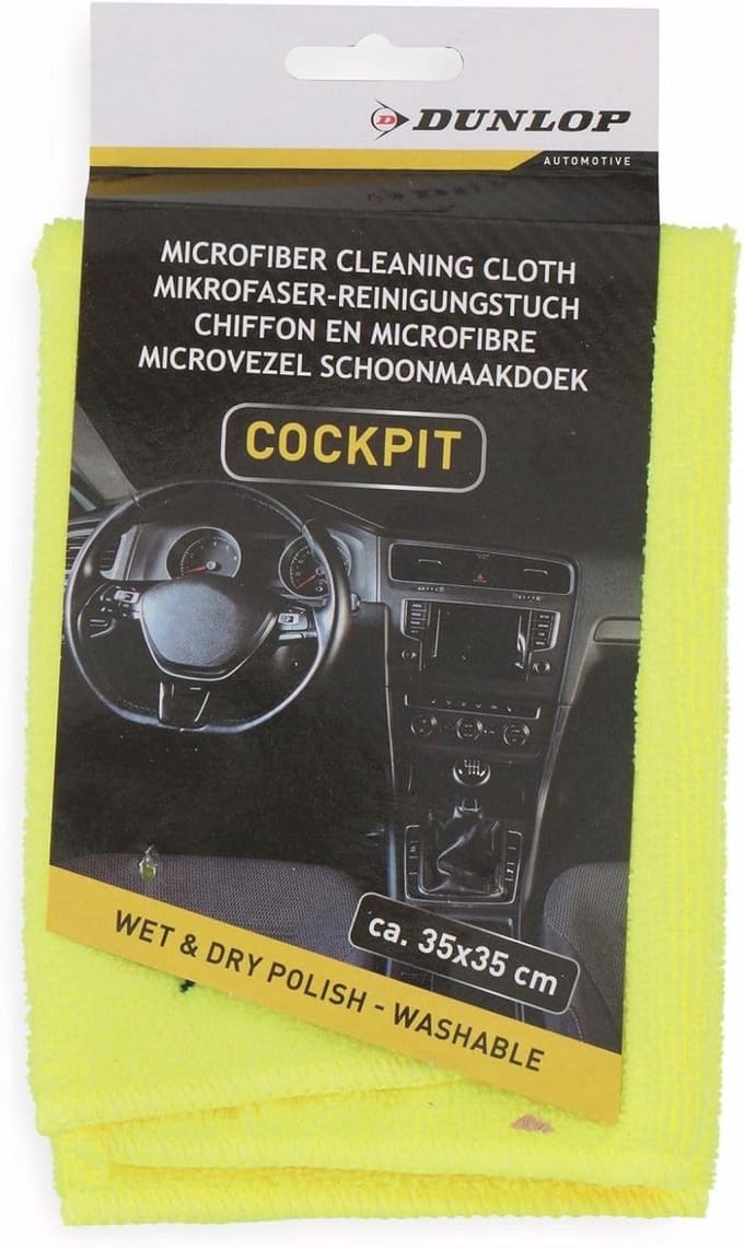 Microvezeldoek voor Autocockpit - 35x35 cm
