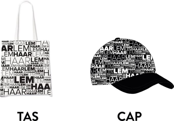 Haarlem pet & tote bag - Voordeelpakket - Souvenirs Nederland