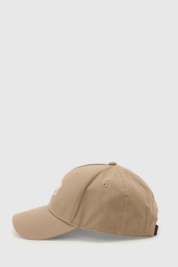 AllSaints Spray Logo Bb Cap Brown/chalk White Taglia: OS | Cappelli Outlet | Donna | Bianco