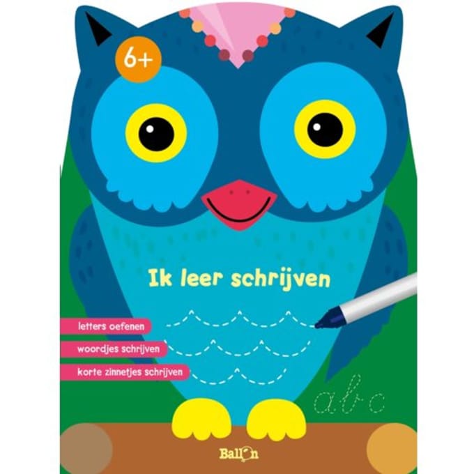 Ik Leer Schrijven 6+ - Ik Speel En Leer (Wipe & Clean)