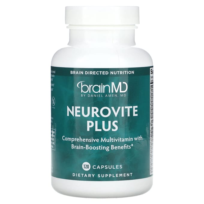 BrainMD, Neurovite Plus, 120 capsules