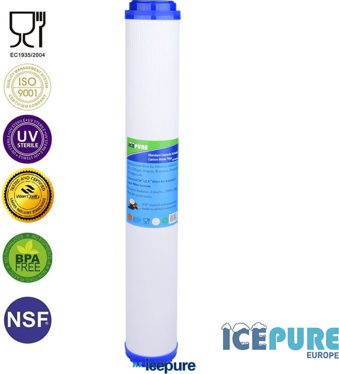 Alapure 20 inch GAC Koolstof Waterfilter
