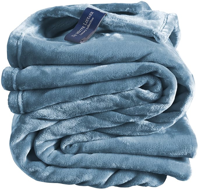 De Witte Lietaer Fleece plaid Cosy arctic - 150 x 200 cm - 100% polyester