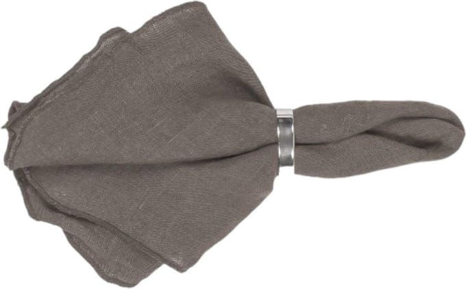 Broste Copenhagen linnen servet Gracy taupe