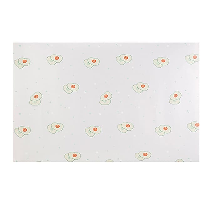 Koelkastvoering Multifunctioneel Stofdicht Waterdicht Oliebestendig Leuke Print Kastmat voor Lade white