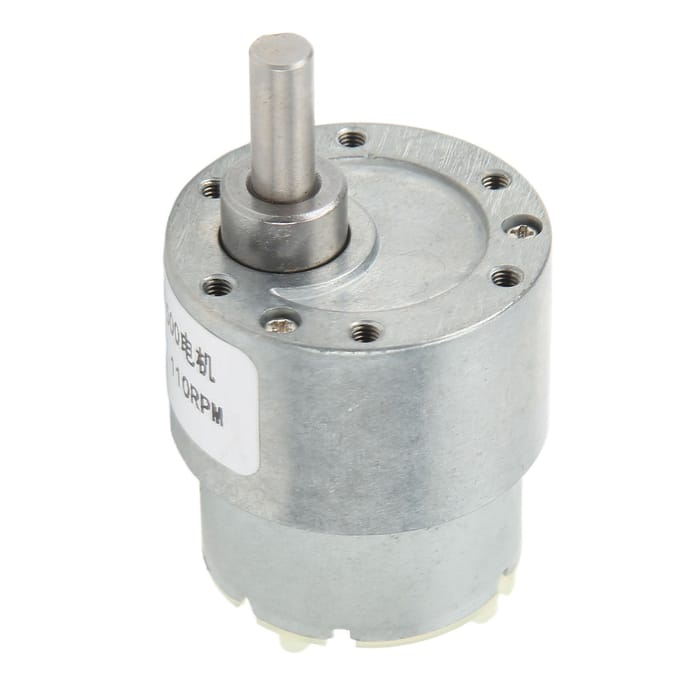 Kruismotor DC 12V 110RPM Snelheidsreductie Zelfvergrendelende Turbine Wormwielmotor voor Machine