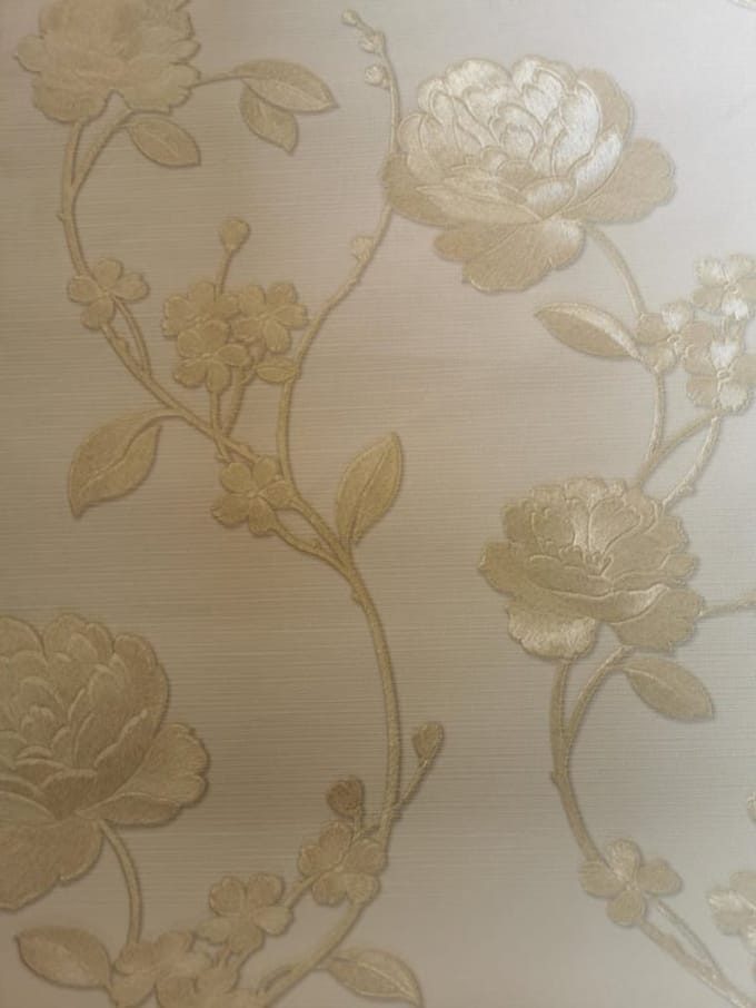 bloemen behang goud dubbelbreed paradijs flowers 30538-2