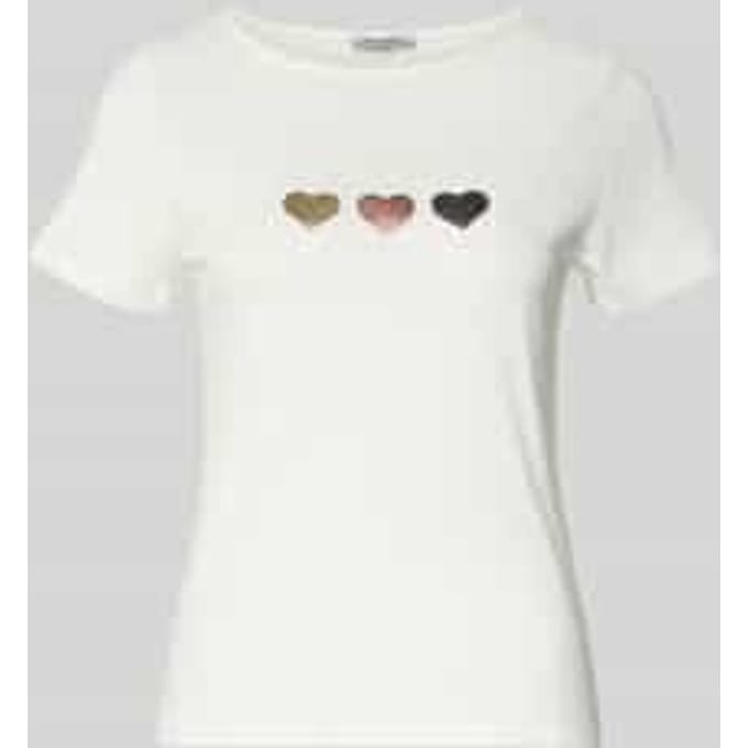 T-shirt met motiefprint
