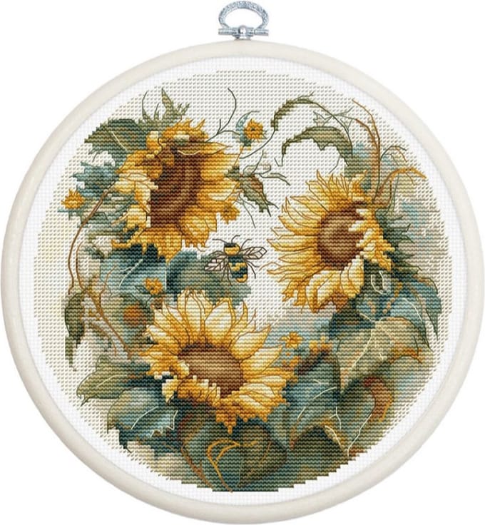 Luca-S The Sunflower borduren (pakket) BC202