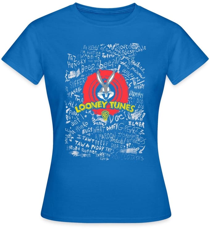 Looney Tunes Scribbles T-Shirt Dames