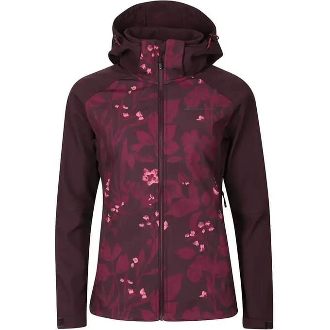 Alpine Pro Hoora Softshelljack Paars M Vrouw