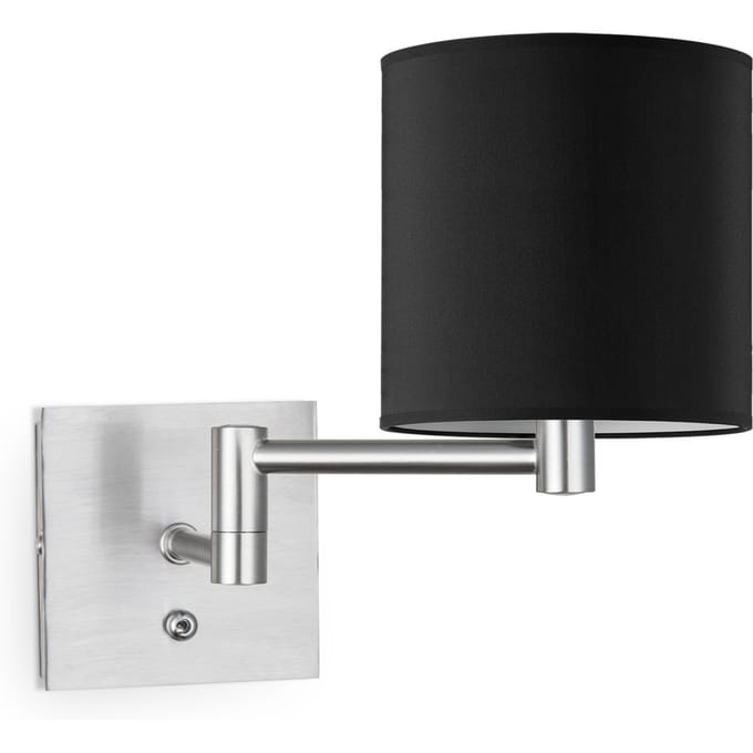 wandlamp swing bling Ø 16 cm - zwart