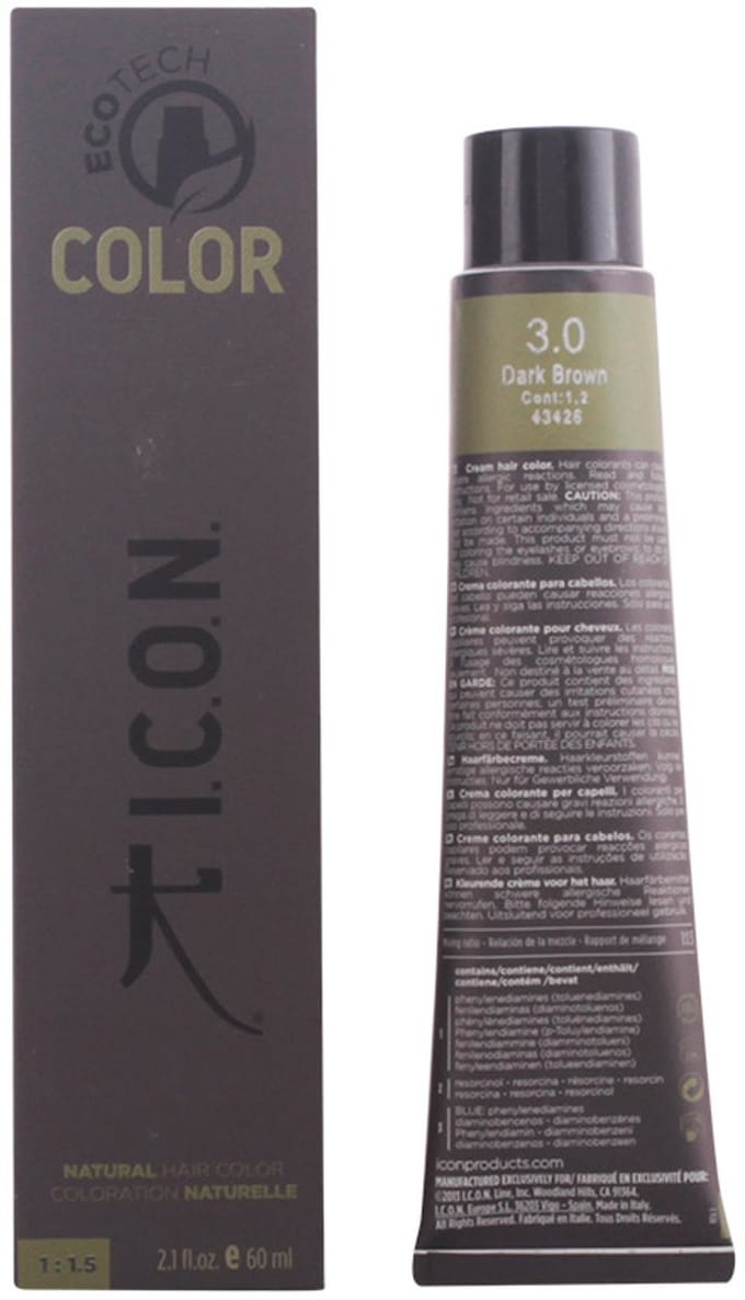 I.c.o.n. Ecotech Color Natural Color #8.2 Light Beige Blonde