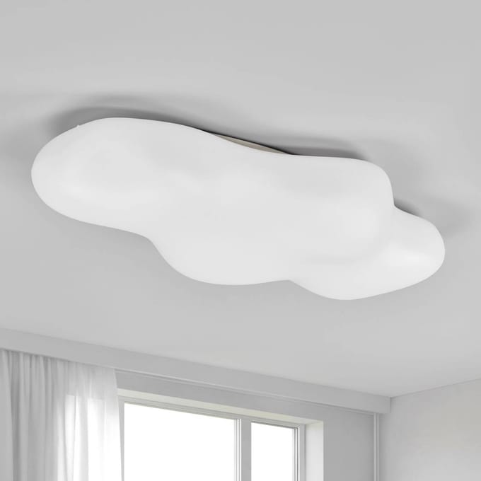 Mantra Iluminación EOS plafondlamp in wolkvorm, 90 cm