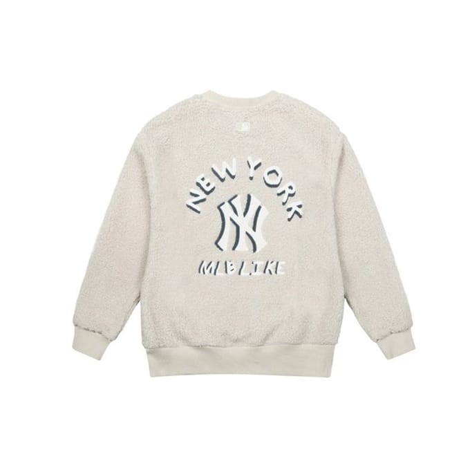 MLB New York Yankees Crewneck Sweatshirt Unisex sweatshirt Off-White 31MTF2061-50B XXL white