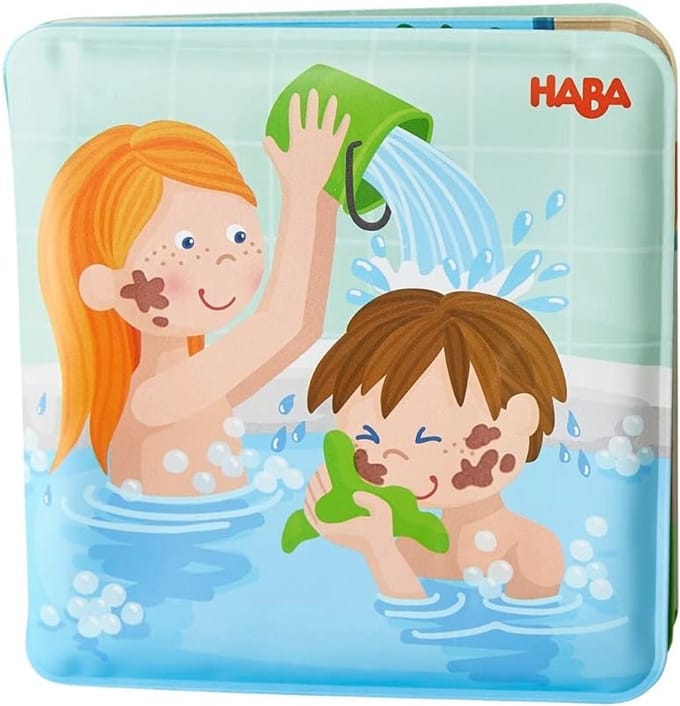 Waschtag in der Badewanne - Spezielles Badebuch für Kinder