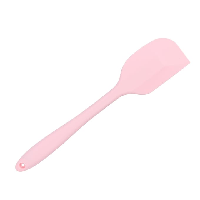 Spatule en Silicone Résistance Haute Température Rangement Facile Réutilisable Antiadhésif Grattoir Multifonctionnel white