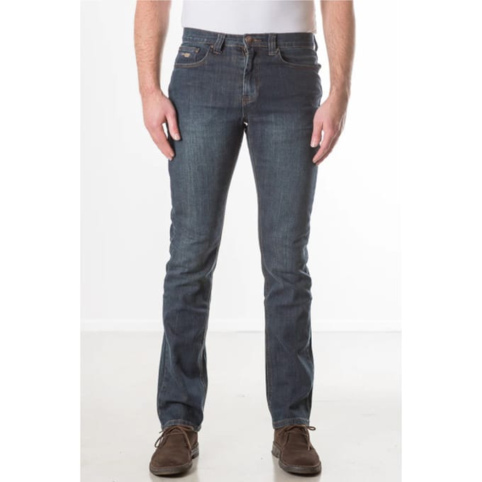 New Star - Jacksonville - Heren Regular-fit Jeans - Dark Used